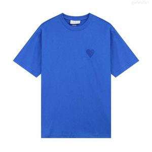 Zagraj marka męskie Tshirty najnowsze męskie projektantki luksusowej amis t -koszulka moda moda moduł męski man odzieży mało czerwone serce chuan kubao ling polo fv6 6G70