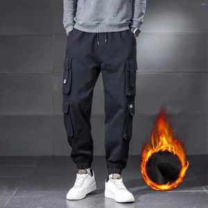 Herrbyxor Lossa storlek Casual Sports Nine Cargo Harlem Wool Trousers Workers Men