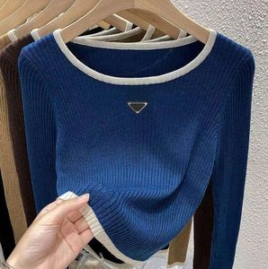Kadın Sweaters Sweater Örgü 2023AUTUMN KIŞ OUN GÜZEL TARAFLARIN İÇİNDE UZUN SLEEVE MS MS REDER LINEDENED KADINLAR Daha 4413ESS