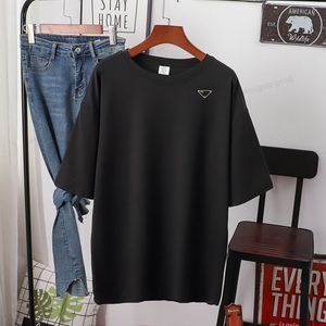 Women Thirt Designer Black Tee Abbigliamento da donna T-Shirt 100% Cotone Short Short Triangle Triangle e Women Short T-shirt Abibiti