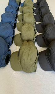 Cappelli da uomo con due lenti cappelli da esterno in cotone casual occhiali protettivi nero verde militare blu occhiali rimovibili cappello da sole estivo2825966