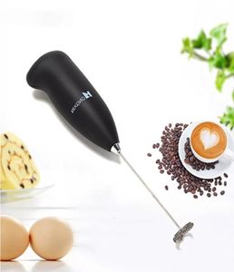 Rostfritt stål Electric Whisk Mini Coffee Blender Automatisk mjölk Frother Bubbler Stirrer Kitchen Automatisk handhållen Maker6473365