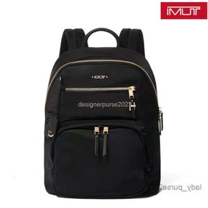 Designer de mochilas de viagem Large mass tumiis nylon feminino 196300 computer ultra capacho de capacidade funcional saco de comutamento mochilas à prova d'água 9cxs