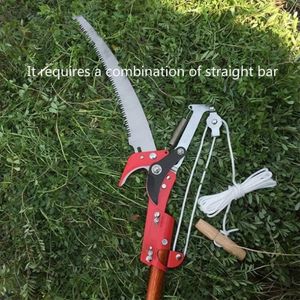 Träd sax beskärningsverktyg Tall Branch Lopper Highaltitude Shears Picking Fruit Garden Trimmer Branches Cutter 231228