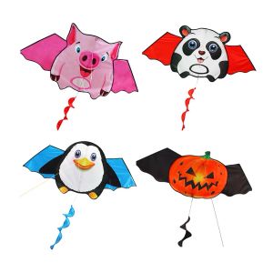 Nowa kreskówka Latające Serie Kites Cute Animal Łatwe do montażu kolorowe kolorowe latawce dla dorosłych i dzieci