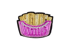 10 pièces de patchs à paillettes pour vêtements, fer à repasser sur transfert, patch alimentaire pour sacs en jean, bricolage à coudre sur broderie paillettes9588213