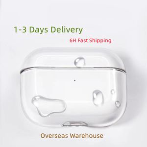 Estoque dos EUA para Apple Airpods Pro 2 2ª geração airpod 3 pros max fone de ouvido TPU silicone capa protetora de fone de ouvido de carregamento sem fio à prova de choque