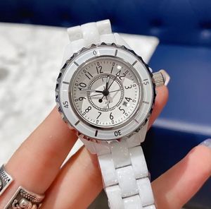 Top Watches Women S Munters عالية الجودة ساعة MM مصمم أزياء من الطوب أبيض الاتصال الكوارتز GILLE GIFL