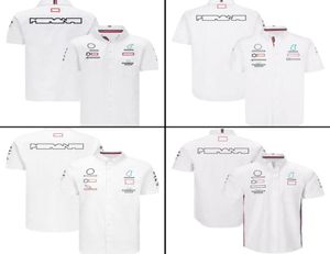 Camisas 2022 1 Team Driver Polo Camisa Verão Men039s Racing Fãs Casual Camisa Abotoada Motocross Jersey Logotipo do carro Tops2014511