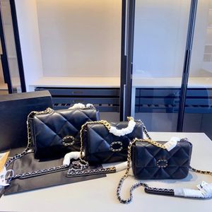 5A Designer Bag Luxury Purse Märke axelväskor läder handväska kvinna crossbody messager kosmetiska plånböcker plånbok av märke S545 004