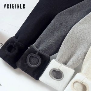 Vinter varm fleece fodrad supert tjocka varma leggings för kvinnor vinter spandex termiska smala mönster leggins 231228