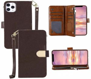 Modedesigner Telefonfodral för iPhone 14 13 Pro Max 12 11Pro XR XS Max Shell Leather Multifunction Card Package Storage Plånbok 7067488