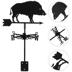 Decorações de jardim animais vento cata-vento telhado weathervane decoração metal ferro indicador direção pátio decoração gramado