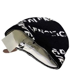 BeanieSkull Caps Designer balencaigaities Beanie Nuovo cappello lavorato a maglia Fashion Letter Cap Popolare caldo antivento elasticizzato Cappelli Beanie di alta qualità 6VVG