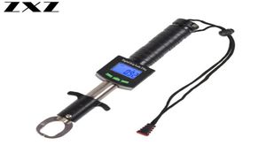Digital Electronic Display Sea Fishing Grip med vikt Ruler Rostfritt stål Klippkontroll Catcher Fish Tool Gripper Grabber291T5595062
