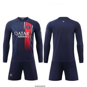 23-24 Paris Long sleeved Autumn/Winter 7 Mbappe jersey set football jersey