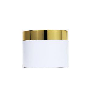 wholesale 80g 100g 120g Travel cream jar bright gold cap facial mask bottle PET large capacity frosting bottles ZZ