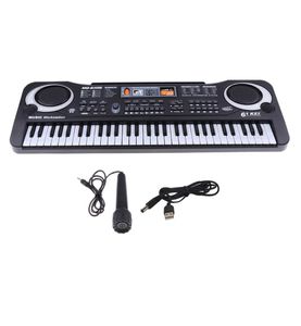 61 Keys Digital Music Electronic Keyboard Key Board Electric Piano Children Children Gift School Teaching Music Kit4306630