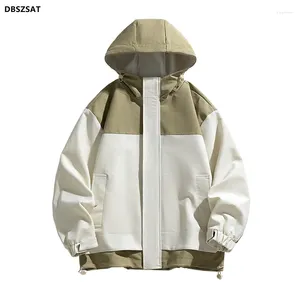 Männer S Jacken XKK Bomber Jacke Für Frühling Herbst Strickjacke Mit Kapuze Sweatshirts Streetwear Männliche Overalls Stepp Mantel Kleidung