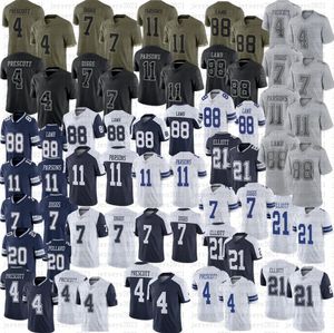 2024 New Trevon Diggs CeeDee Lamb Micah Parsons Football jerseys Dak Prescott jersey stitched