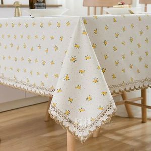 Table Cloth Retro Rose Lace Cover Tea Background Bag Mail