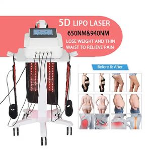 Mais novo corpo inteiro profissional 5D Maxlipo laser vermelho cinto de luz perda de peso dor dispositivo de terapia redlight laser infravermelho lipólise infravermelha preço de emagrecimento