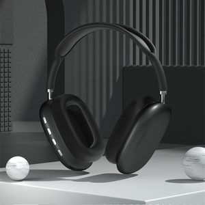 P9 Pro Max TWS Bluetooth Earphone Trådlös hörlurar Subwoofer -headset med Micphone för AirPods Max hörlurar för PC iOS Android Phone Dropshipping