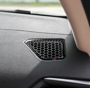 Karbon Fiber İç Klima CD Hoparlör Outlet Panel BMW için Kapak Çıkartmaları Tüm Yeni 3 Serisi 325I 328I 330I 335I G20 G287055311