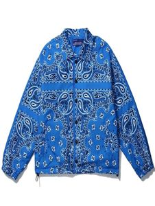 Mens Wear Hip Hop Bandana Paisley Pattern Bomber Jackets Windbreaker Harajuku Streetwear 2020 Autumn Casual Coats Tops Clothing LJ6282622