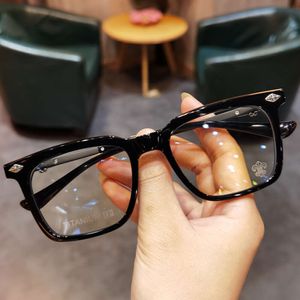Projektant CH Cross okulary ramy Chromy Marka okulary przeciwsłoneczne Nowe okulary biznesowe dla mężczyzn kobiety retro płyta krótkowzroczna luksusowe ramy wysokiej jakości 2024 J1AY