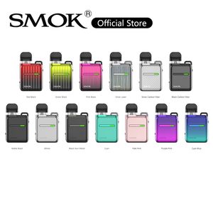 スモークノボマスターボックスポッドキット30Wベイプシステムビルトイン1000mAhバッテリー2ml 0.6OHM 0.8OHMノボメッシュカートリッジ100％本物