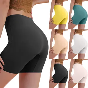 Mäns kropps shapers Summer Ultra Thin Non Marking High Ladies Top Shorts to Wear Under Dresses Sparkly Suits Women midja Svett Wrap Cam Pants