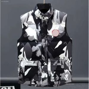 Designer Down Vest Pocket Jackets Mooses Parkas Zipper Badges Men Downs Casual Coat Canadian Goose Outwear Flera färg 2077