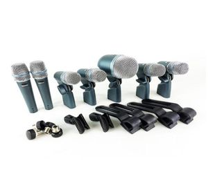 Профессиональный комплект проводного микрофона BETA DMK7XLR DMK7, 7 ручных микрофонов DRUM с 2 BETA57A, 4 BETA56A, 1 BETA52A2656836