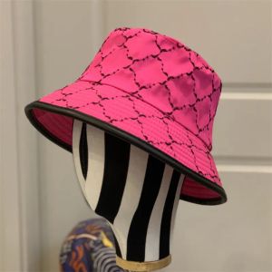 豪華なバケツハットデザイナーキャップ男性のための女性ファッションキャップストライプサンハットクラシックブランドレタープリントレディース野球帽する