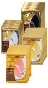 Soro de ouro 24k para máscara facial, manchas para os olhos sob os olhos, inchaço do círculo escuro, antienvelhecimento, rugas, colágeno, almofadas para os olhos 45967666696451