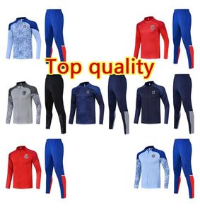 축구 트랙 슈트 CF Monterrey Tracksuits Chivas de Guadalajara Tracksuit Train 2024 남자 Chandal Suretement Training Suit Soccer Tracksuit 재킷 스포츠웨어