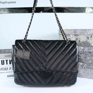 Borsa da donna di design Borsa a tracolla con portafoglio di moda di qualità in oro nero con catena Borsa per la spesa di marca in pelle 002 nuovo 2024