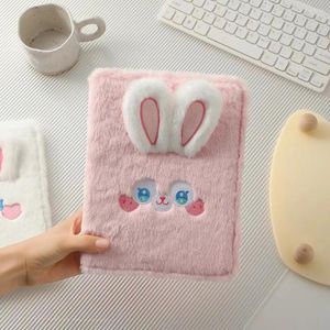 Kawaii A5 Hardcover Plush Binder Kpop Pocard Po Card Collect Book Original Notebook School Stationery