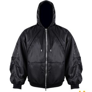 24SS High Quality Zipper Jacket Parkas Men Women Thicken Down Coats