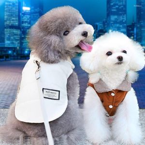 犬用の犬のアパレル服暖かい冬のセーターファッションペットベスト子犬シュナウザープードルテディジャケット