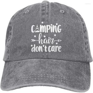 Бейсбольные кепки Happy Camper Hat унисекс, бейсбольные шапки для кемпинга, джинсовые летние регулируемые уличные шапки с принтом «без ухода за папой»