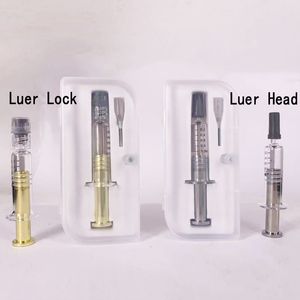 Luer Lock Glass Syringe 1ml Oil Injector with Measurement Mark Needle Tip for TH205 M6T Cartridges Filling Tool