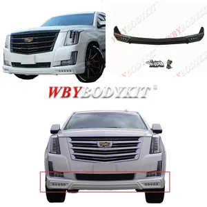 2015y Cadillac Escalade Modifiye Sıfır Ön Dudak Arka Dudak Kuyruğu Çırpıyor Barazr Araba Ön Tampon Surround Dış Aksesuarlar Gövde Kitleri Ön Spoiler Ön Dudak