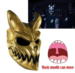 Alex Terrible Masks Prop Cosplay Mask Cadılar Bayramı Partisi Deathcore Darkness Mask 200929254v3860392