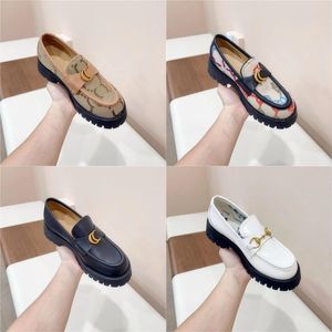 Designer casual shoes, loafers thick soled shoes luxurious shoemakers patent leather sponge shoes professional shoes leather shoes banquet women's branded shoes