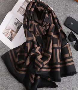 スカーフ冬のデザイナーfスカーフ高品質の男性女性高級メンズカシミアウールシルクデザイナースカーフデザイナーヘッドスカーフレディース8695449