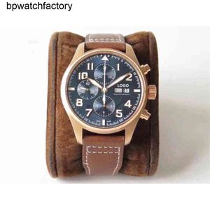 IWCITY Designer wielofunkcyjny Chronograph Jakość luksusowego świetlisty zegarek klasyczny high 43 mm 7750 automatyczny ruch szafirowy lustro Wodoodporne GM B97i
