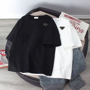 Designer t camisa feminina manga curta tee amantes de luxo camisetas moda sênior algodão puro alta qualidade t camisas