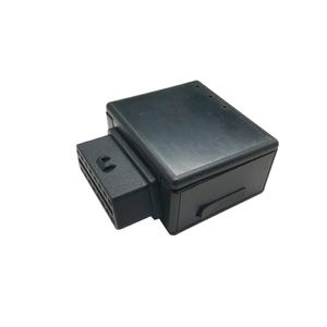 OBD2 Kobieta 16 pin Automotive J1962 Kobieta OBDII Kwadratowa czarna skorupa z kartą SIM